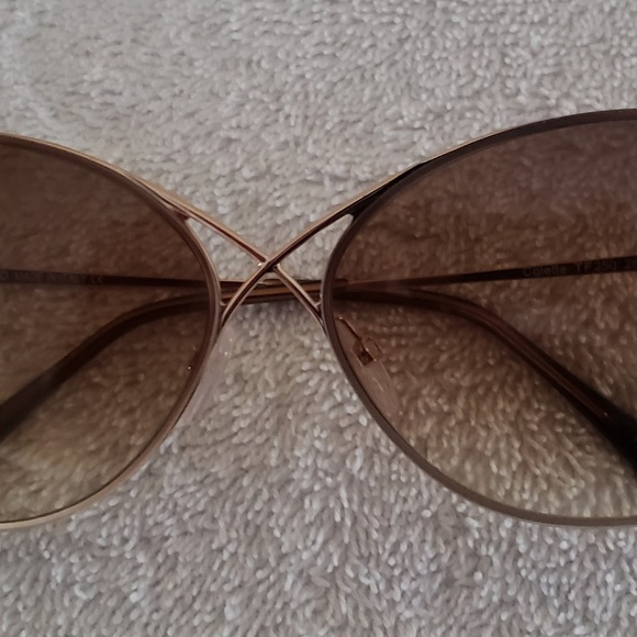 Tom Ford TF 250 Colette 28f Gold TF250 - Picture 5 of 6